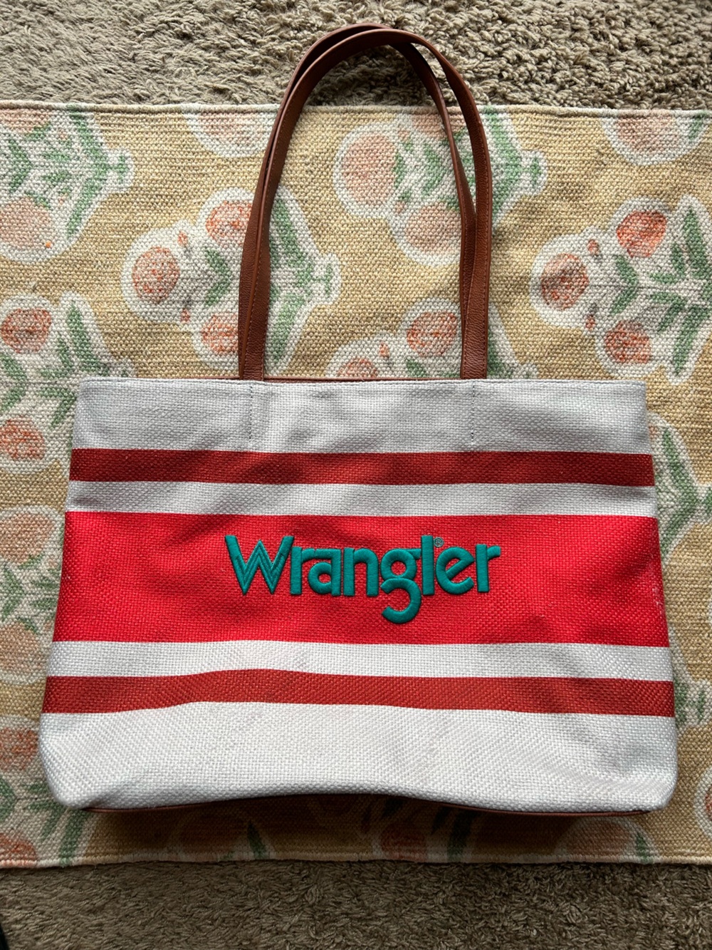 Wrangler Canvas Tote Bag